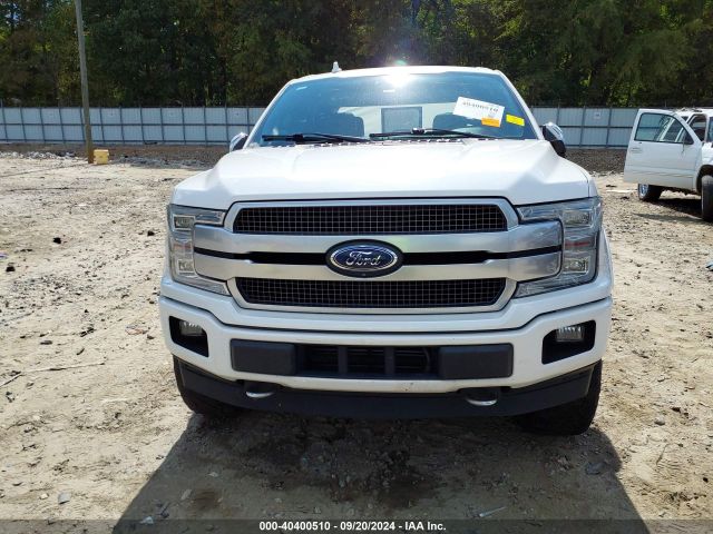 1FTEW1EG8JFA73728 Ford F-150 Platinum