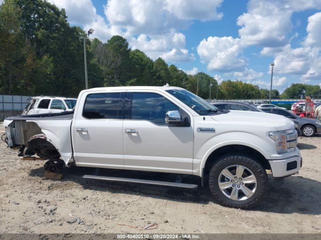 1FTEW1EG8JFA73728 Ford F-150 Platinum
