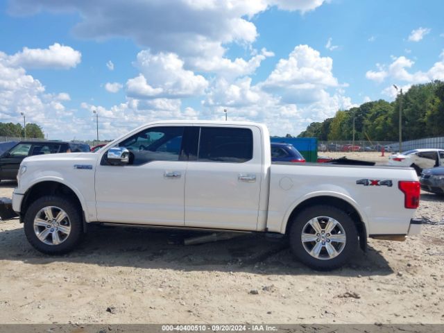 1FTEW1EG8JFA73728 Ford F-150 Platinum