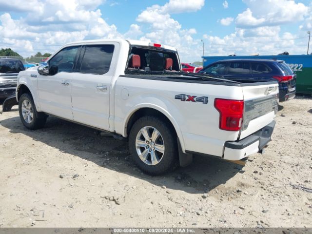 1FTEW1EG8JFA73728 Ford F-150 Platinum