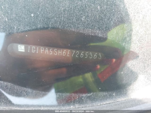 1G1PA5SH6E7265363 Chevrolet Cruze Ls Auto