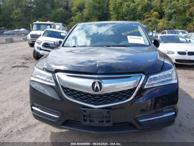 5FRYD4H48FB028725 Acura Mdx Technology Package