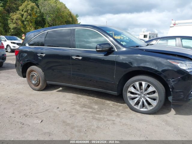 5FRYD4H48FB028725 Acura Mdx Technology Package