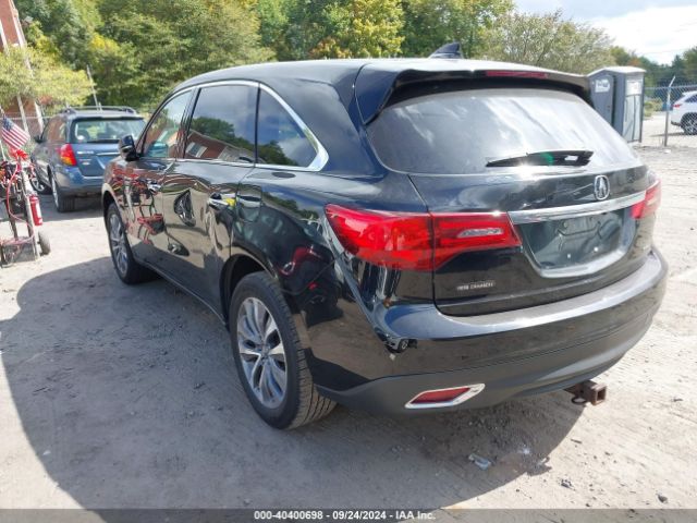 5FRYD4H48FB028725 Acura Mdx Technology Package