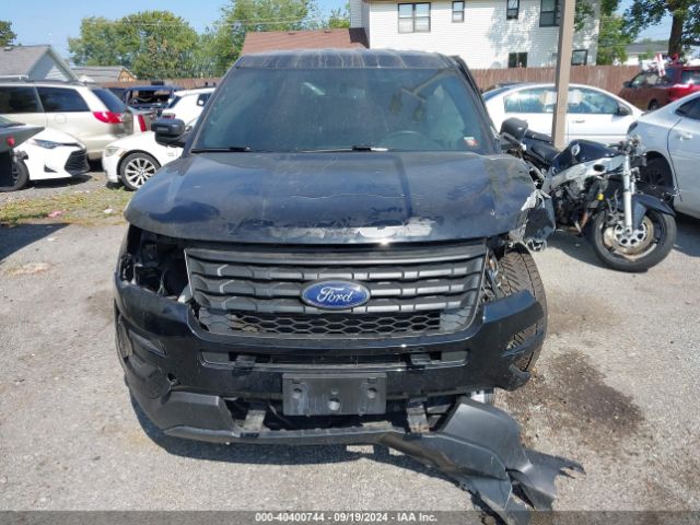 1FM5K8AR0JGB12040 Ford Police Interceptor Utility