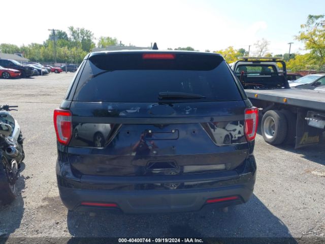 1FM5K8AR0JGB12040 Ford Police Interceptor Utility