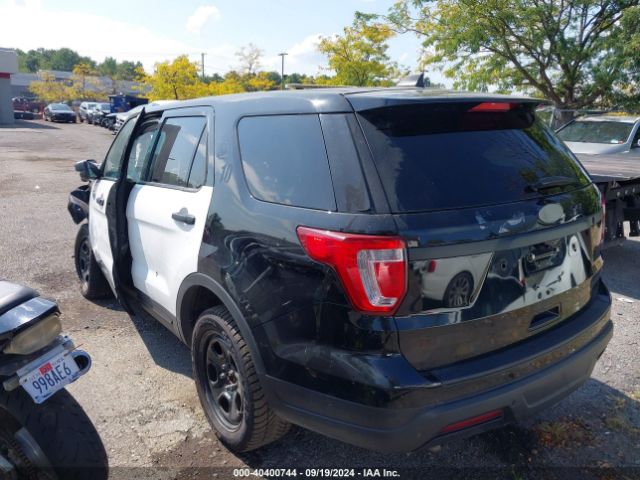 1FM5K8AR0JGB12040 Ford Police Interceptor Utility