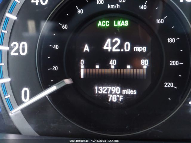 JHMCR6F35HC019627 Honda ACCORD HYBRID