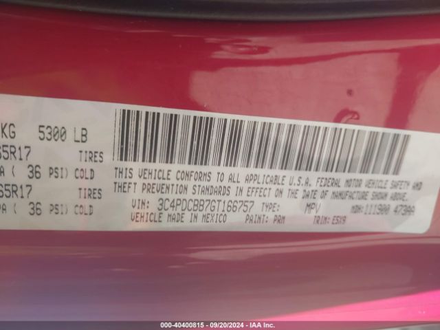3C4PDCBB7GT166757 Dodge Journey Sxt