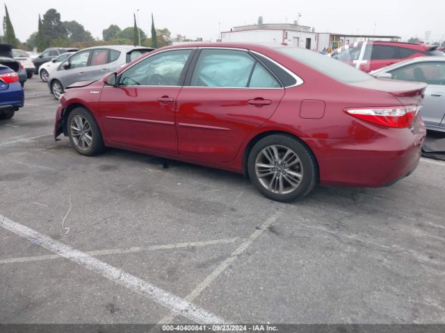 4T1BD1FK0HU213705 Toyota Camry Hybrid Se