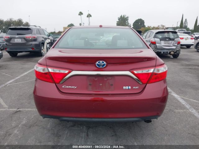 4T1BD1FK0HU213705 Toyota Camry Hybrid Se