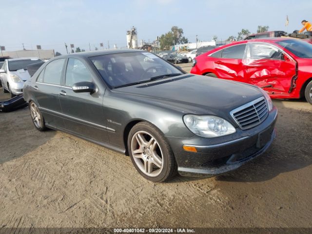 2003 MERCEDES-BENZ S 55 AMG WDBNG74J23A345475