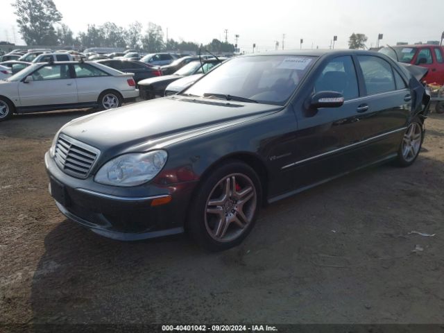 2003 MERCEDES-BENZ S 55 AMG WDBNG74J23A345475 Photo 1