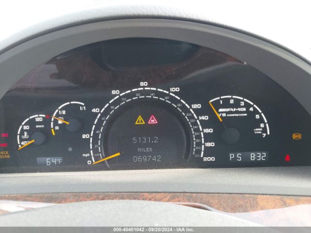 2003 MERCEDES-BENZ S 55 AMG WDBNG74J23A345475 Photo 6