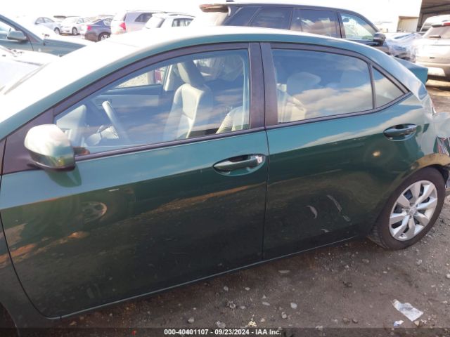 2T1BURHE2FC291410 Toyota COROLLA LE