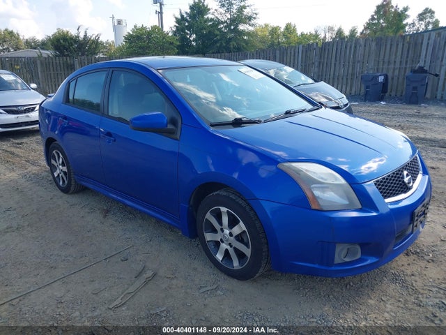 Продаж на аукціоні авто 2012 Nissan Sentra 2.0 Sr, vin: 3N1AB6AP2CL652805, номер лоту: 40401148
