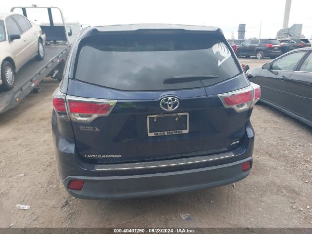 5TDBKRFHXGS299217 Toyota Highlander Le V6
