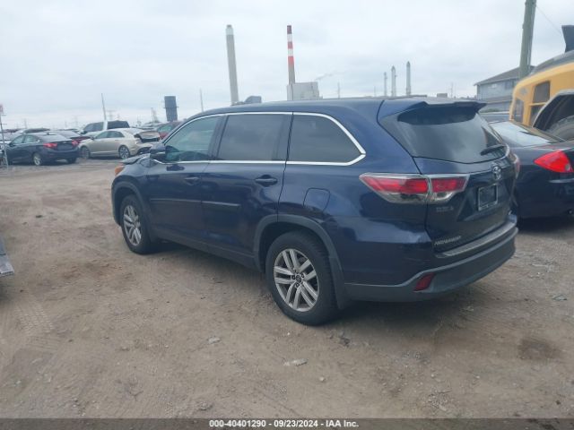 5TDBKRFHXGS299217 Toyota Highlander Le V6
