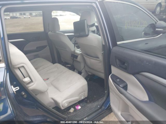 5TDBKRFHXGS299217 Toyota Highlander Le V6