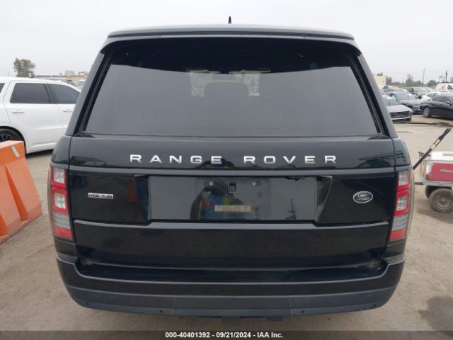 SALGS2KF4GA298202 Land Rover Range Rover 3.0l V6 Turbocharged Diesel Hse Td6