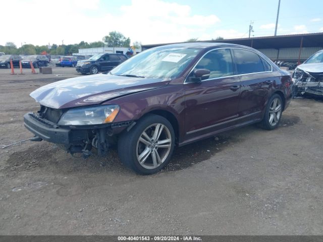 1VWCT7A33EC067507 Volkswagen Passat 1.8t Sel Premium