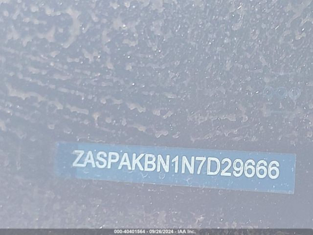 ZASPAKBN1N7D29666 Alfa Romeo Stelvio Ti Awd