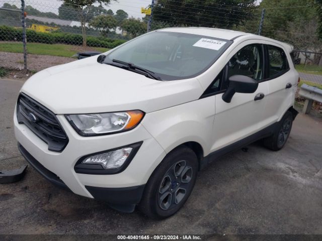 MAJ3S2FE9MC454733 Ford ECOSPORT S