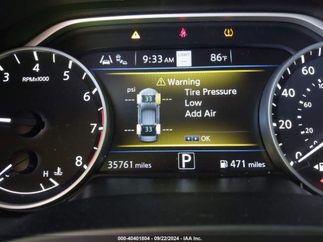 1N4AA6EVXMC501349 Nissan Maxima Sr Xtronic Cvt