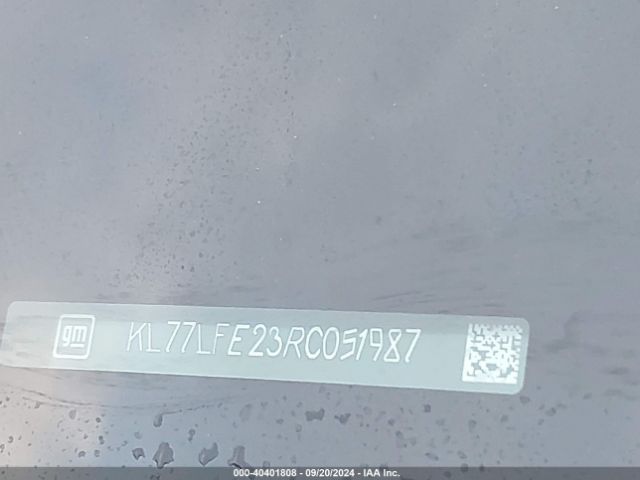 Chevrolet Trax Fwd Sp 2024 KL77LFE23RC051987 Image 9