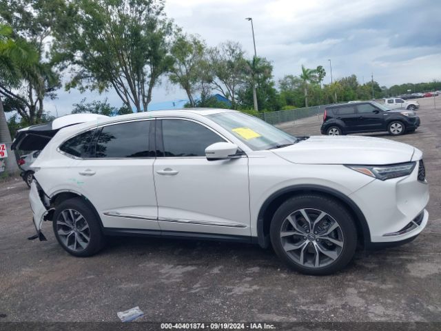 5J8YD9H48PL007971 Acura Mdx Technology Package