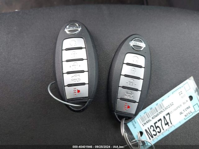 1N4BL4DW6NN330232 Nissan Altima Sv Intelligent Awd