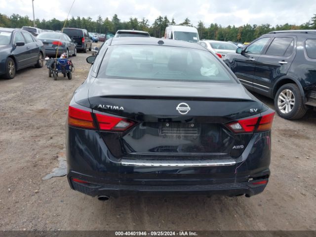 1N4BL4DW6NN330232 Nissan Altima Sv Intelligent Awd