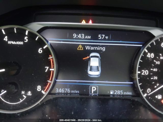 1N4BL4DW6NN330232 Nissan Altima Sv Intelligent Awd