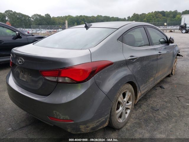 KMHDH4AE2GU636901 Hyundai Elantra Value Edition