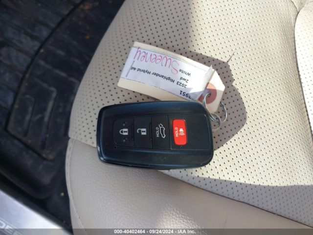 5TDFARAH7PS527184 Toyota Highlander Hybrid Platinum