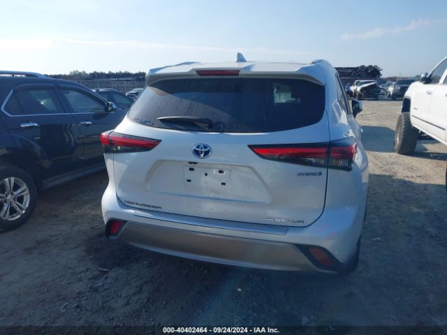 5TDFARAH7PS527184 Toyota Highlander Hybrid Platinum