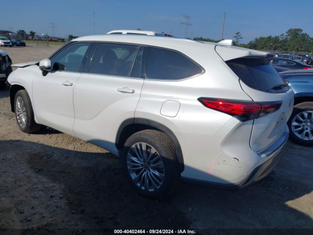 5TDFARAH7PS527184 Toyota Highlander Hybrid Platinum