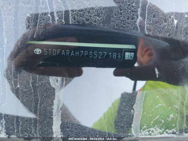 5TDFARAH7PS527184 Toyota Highlander Hybrid Platinum