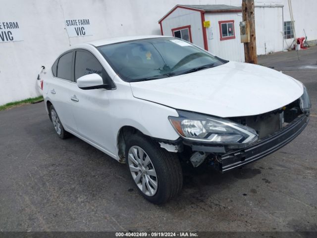 Nissan SENTRA S 2019 3N1AB7AP3KY427963 Image 1