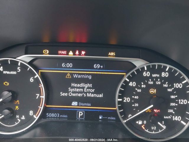 1N4BL4EV5MN325057 Nissan Altima Sl Fwd