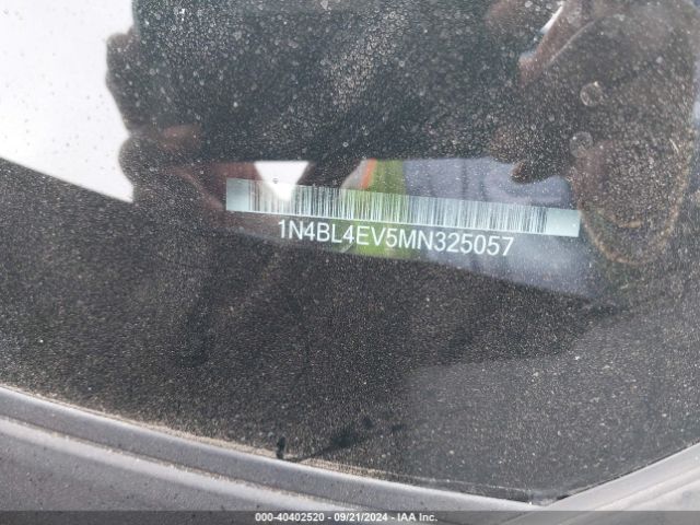 1N4BL4EV5MN325057 Nissan Altima Sl Fwd