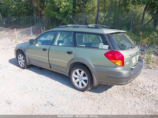 2007 Subaru Outback 2.5i მანქანა იყიდება აუქციონზე, vin: 4S4BP61C577327376, აუქციონის ნომერი: 40402587