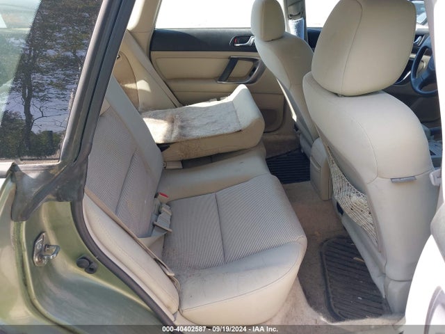 2007 Subaru Outback 2.5i მანქანა იყიდება აუქციონზე, vin: 4S4BP61C577327376, აუქციონის ნომერი: 40402587