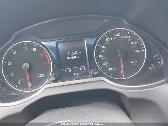 2012 Audi Q5 3.2 Premium Plus მანქანა იყიდება აუქციონზე, vin: WA1DKAFP7CA068178, აუქციონის ნომერი: 40402603