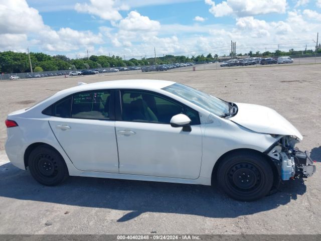 JTDEPRAE0LJ089650 Toyota COROLLA LE