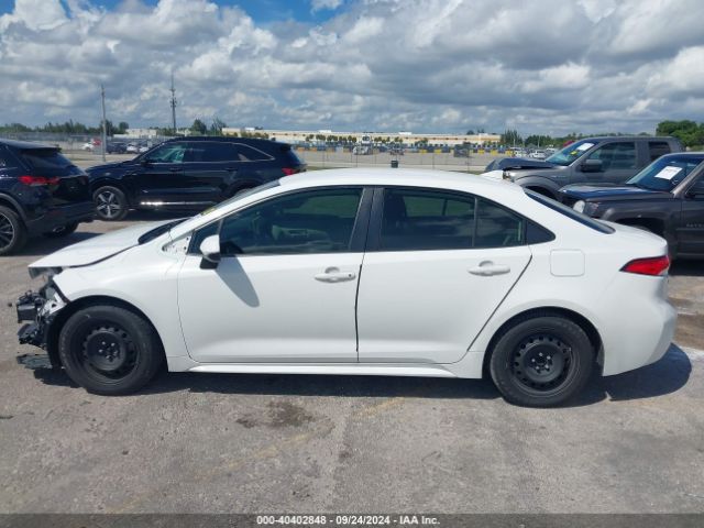 JTDEPRAE0LJ089650 Toyota COROLLA LE