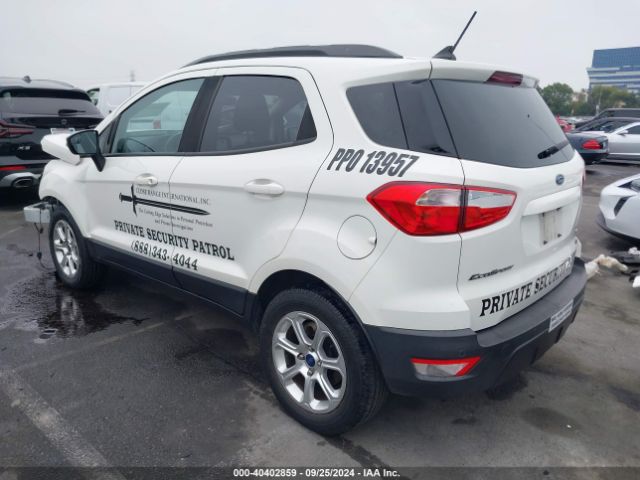 MAJ3P1TE2JC181713 Ford Ecosport Se