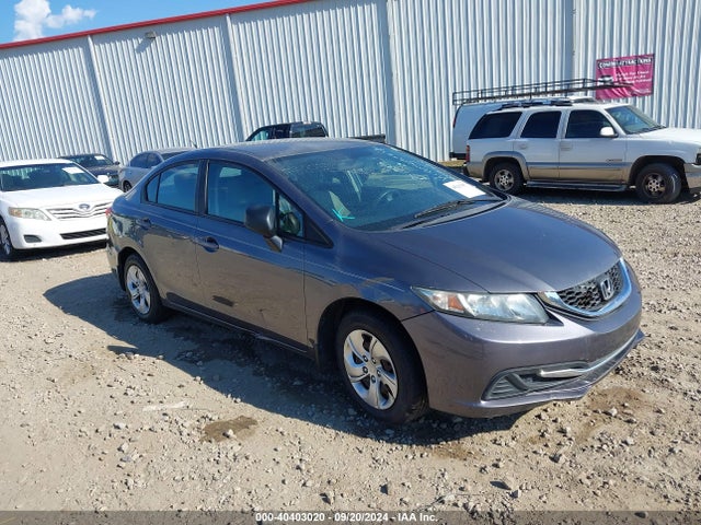 Honda Civic Lx 2014 2HGFB2F50EH552847 Image 1