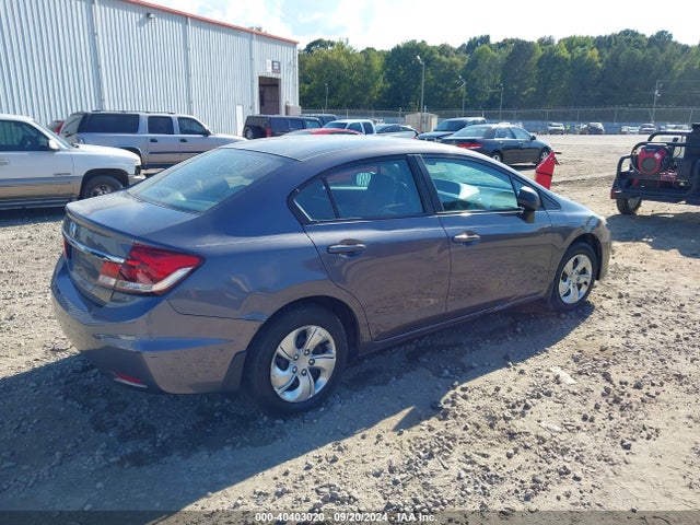 Honda Civic Lx 2014 2HGFB2F50EH552847 Image 4