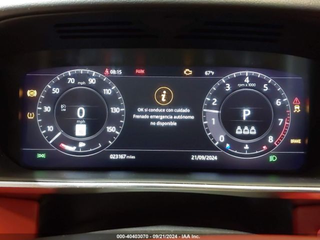 SALWS2RU4NA205627 Land Rover Range Rover Sport Hst Mhev